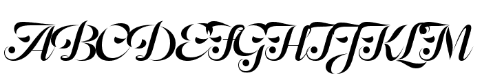 Odesta Regular Font UPPERCASE