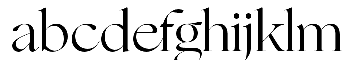 Ogg Roman Font LOWERCASE