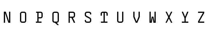 Remi Regular Font UPPERCASE