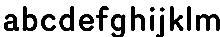 Router Medium Font LOWERCASE