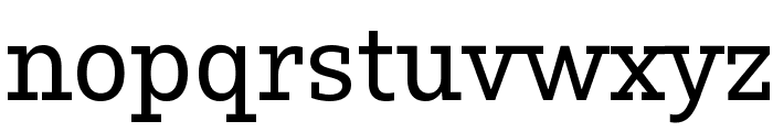 RumSerif Medium Font LOWERCASE