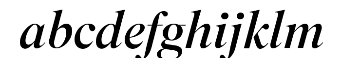 SuperiorTitle RegularItalic Font LOWERCASE