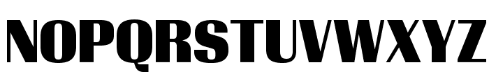 Timonium Black Font UPPERCASE