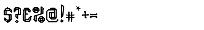 VM74 Irregular Font OTHER CHARS