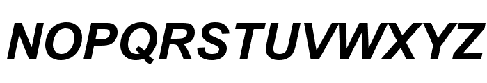 .VnArialH Bold Italic Font LOWERCASE