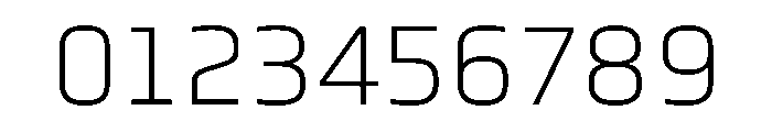 Vox Round Thin Font OTHER CHARS
