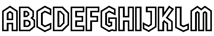 VOLTINE-Regular Font UPPERCASE
