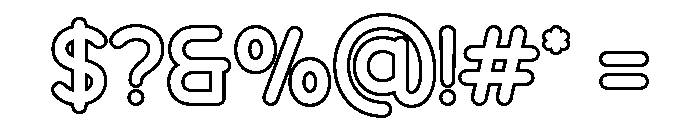 VOLTORA-Regular Font OTHER CHARS