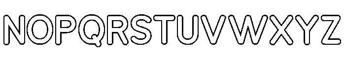 VOLTORA-Regular Font UPPERCASE