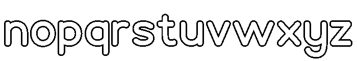 VOLTORA-Regular Font LOWERCASE