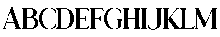 VONZAREGALIA-Regular Font UPPERCASE
