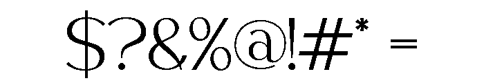 VOSAGE-Regular Font OTHER CHARS