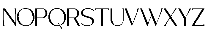 VOSAGE-Regular Font UPPERCASE