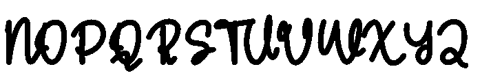 Vocation Halloween Font UPPERCASE