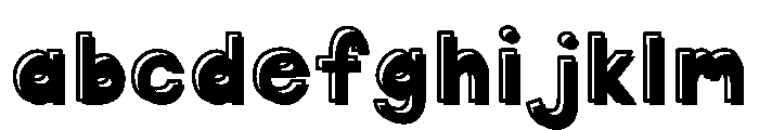 Vodka Soda Outline Shadow FONT