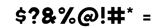 Vodka Soda Solid Font OTHER CHARS