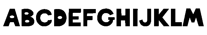 Vodka Soda Solid Font UPPERCASE