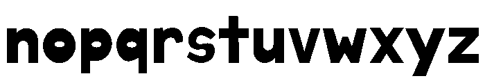 Vodka Soda Solid Font LOWERCASE