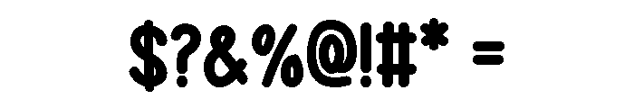 Voice Haunt Font OTHER CHARS