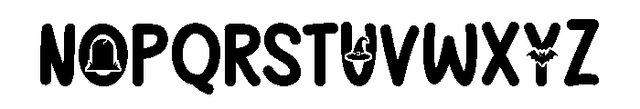 Voice Haunt Font LOWERCASE