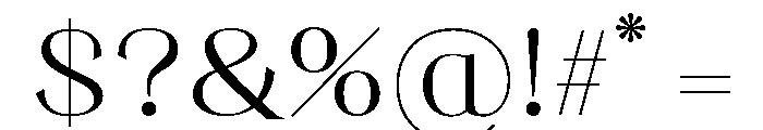 Voices Miracle Regular Font OTHER CHARS