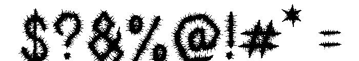 Void Briar Font OTHER CHARS
