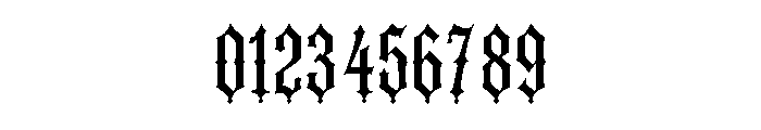 Void Gothic Font OTHER CHARS