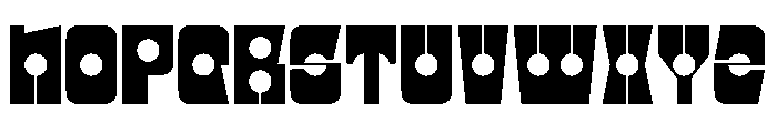 Void Load Regular Font UPPERCASE