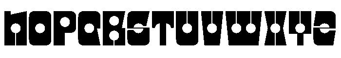 Void Load Regular Font LOWERCASE