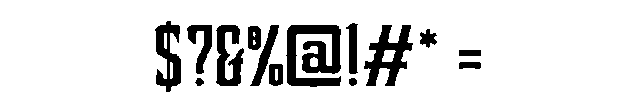 Voidforge Blacklette Font OTHER CHARS