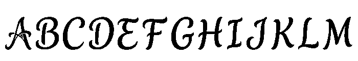 Vok Regular Font UPPERCASE