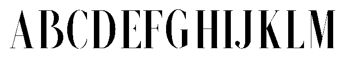Voklore Font UPPERCASE