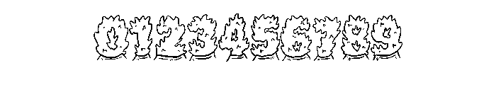 Volcano Fire By Squeeb  Regular Font OTHER CHARS
