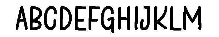 Volga River Regular Font UPPERCASE