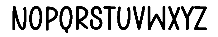 Volga River Regular Font LOWERCASE