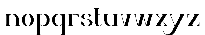 Volinera Font LOWERCASE