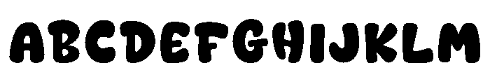 Volly Muncho Regular Font UPPERCASE