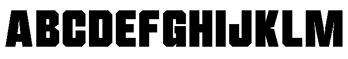 Voltera Black Font UPPERCASE