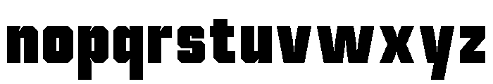 Voltera Black Font LOWERCASE