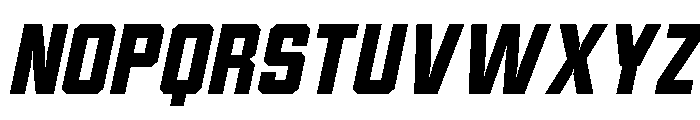 Voltera Bold Italic Font UPPERCASE