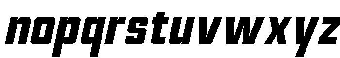 Voltera Bold Italic Font LOWERCASE