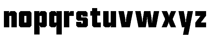 Voltera Extra Bold Font LOWERCASE