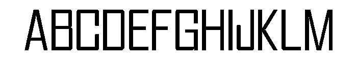 Voltera Extra Light Font UPPERCASE