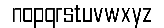 Voltera Extra Light Font LOWERCASE