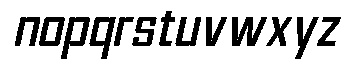 Voltera Italic Font LOWERCASE