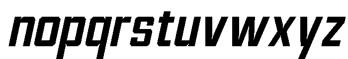 Voltera Medium Italic Font LOWERCASE