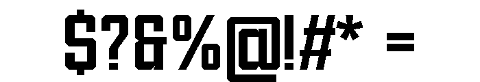 Voltera Medium Font OTHER CHARS