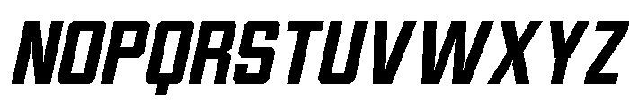 Voltera Semi Bold Italic Font UPPERCASE