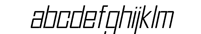 Voltera Thin Italic FONT