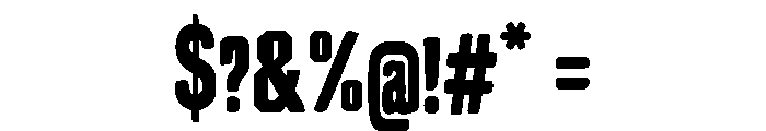VolterraRegular Font OTHER CHARS
